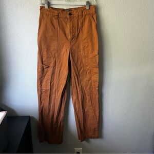 Abercrombie & Fitch Rust Straight Fit Cargo Pant
